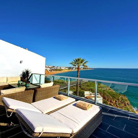Casa Latino - Oceanfront - Luxury & Charming Villa- Jacuzzi At Rooftop By Dreamvillasalbufeira Exteriör bild