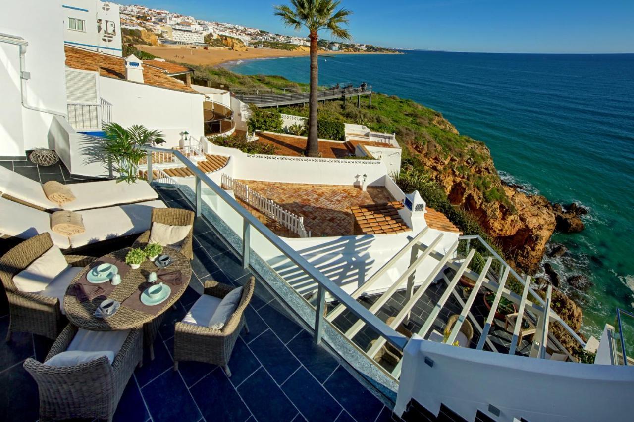 Casa Latino - Oceanfront - Luxury & Charming Villa- Jacuzzi At Rooftop By Dreamvillasalbufeira Exteriör bild