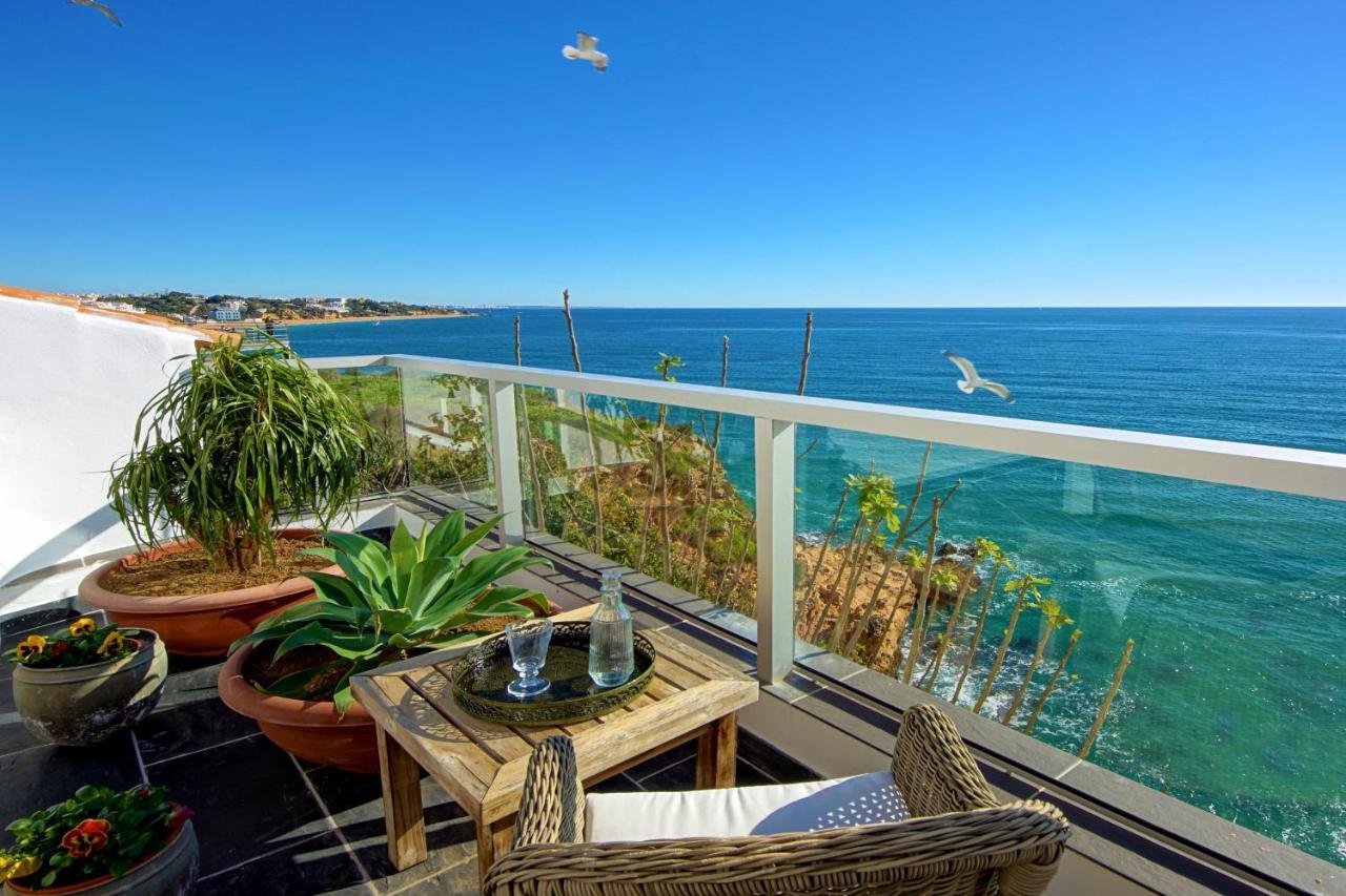 Casa Latino - Oceanfront - Luxury & Charming Villa- Jacuzzi At Rooftop By Dreamvillasalbufeira Exteriör bild