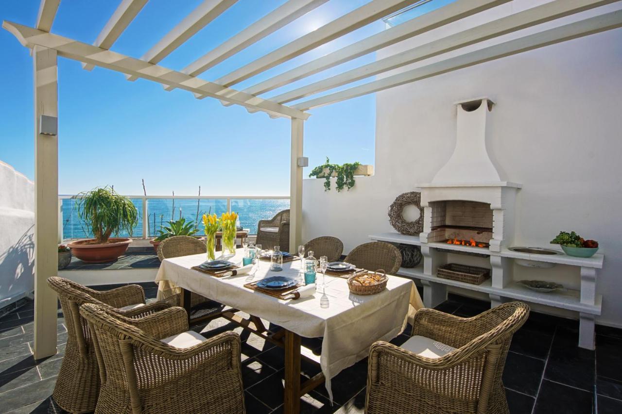 Casa Latino - Oceanfront - Luxury & Charming Villa- Jacuzzi At Rooftop By Dreamvillasalbufeira Exteriör bild
