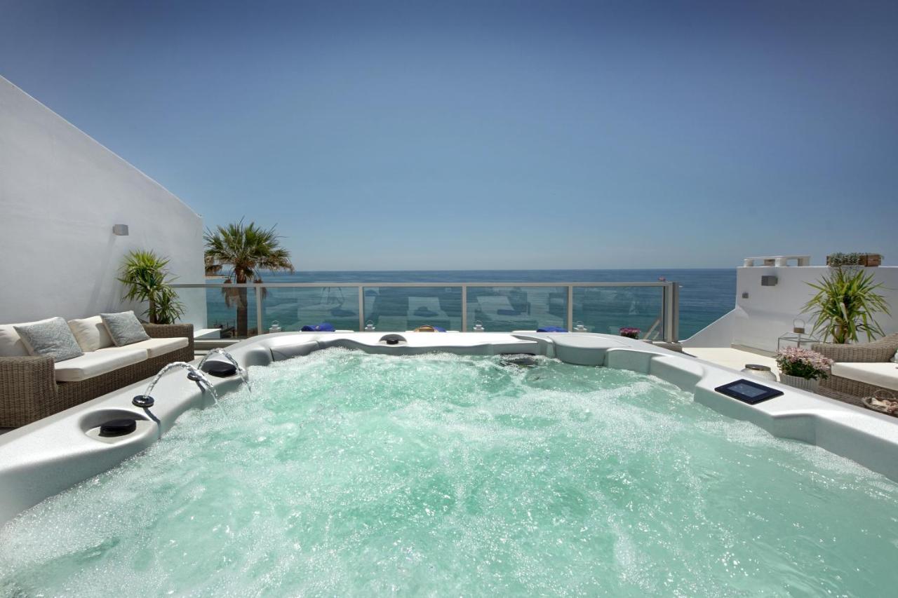 Casa Latino - Oceanfront - Luxury & Charming Villa- Jacuzzi At Rooftop By Dreamvillasalbufeira Exteriör bild