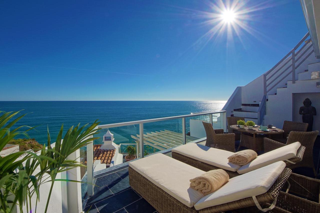 Casa Latino - Oceanfront - Luxury & Charming Villa- Jacuzzi At Rooftop By Dreamvillasalbufeira Exteriör bild